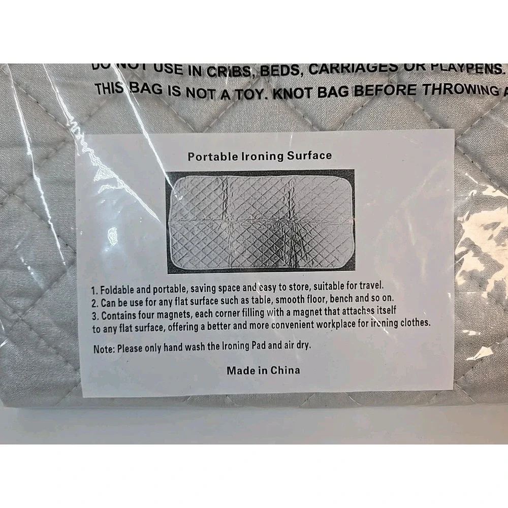 Portable Ironing Mat Cotton 31 X 20 Inch Flat Surface‎ Ironing Blanket Cover